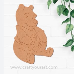 Winnie The Pooh Pre Marked MDF Design 8