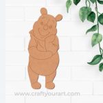 Winnie The Pooh Pre Marked MDF Design 2