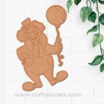 Clown Pre Marked MDF Design 1