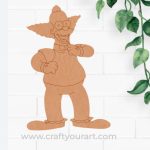 Clown Pre Marked MDF Design 3