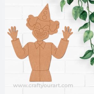 Clown Pre Marked MDF Design 2