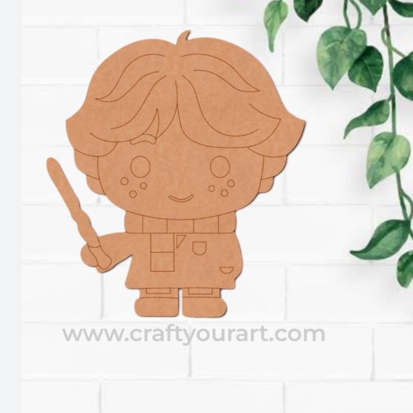 Ron From Harry Potter Pre Marked MDF Design 1
