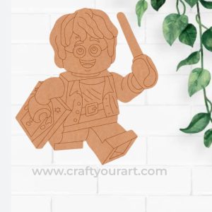 Harry Potter Lego Pre Marked MDF Design 1