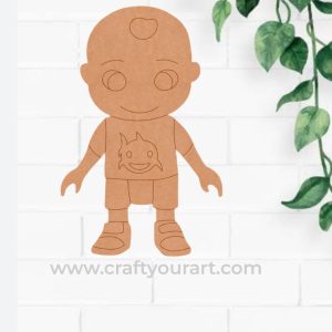 Cocomelon Boy Pre Marked MDF Design 2