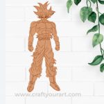 Goku Dragon Ball Z Pre Marked MDF Design 4