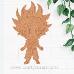Goku Dragon Ball Z Pre Marked MDF Design 5