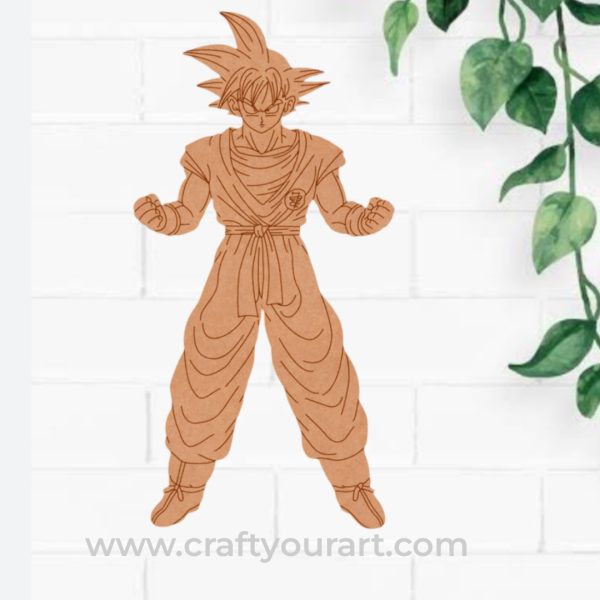 Goku Dragon Ball Z Pre Marked MDF Design 3
