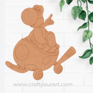 Mario Kart Pre Marked MDF Design 1