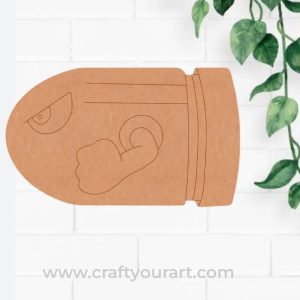 Mario Kart Pre Marked MDF Design 2