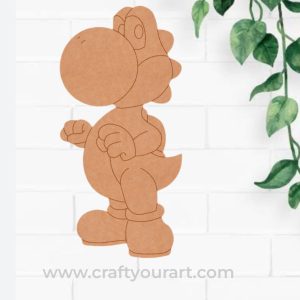 Yoshi Mario Pre Marked MDF Design 1