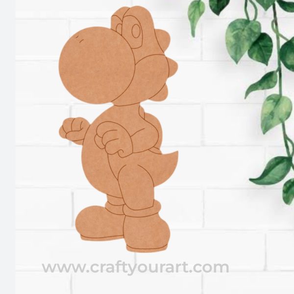 Yoshi Mario Pre Marked MDF Design 1