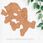 Mario & Sonic Pre Marked MDF Design 1