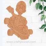 Mario Kart Pre Marked MDF Design 6