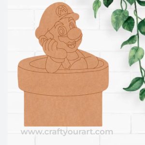 Mario Pre Marked MDF Design 12