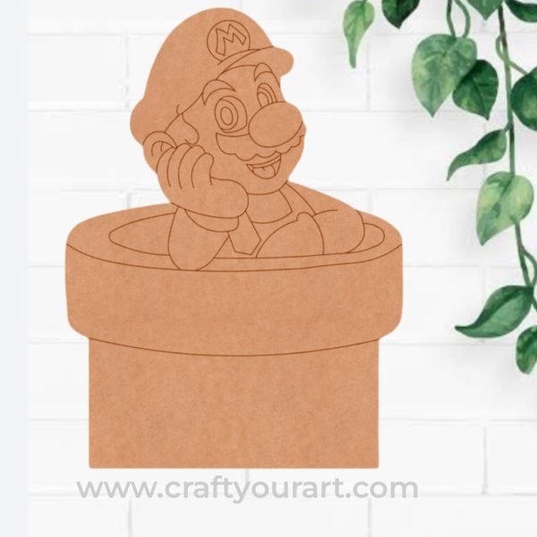 Mario Pre Marked MDF Design 12