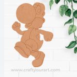 Yoshi Mario Pre Marked MDF Design 2