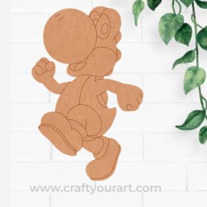 Yoshi Mario Pre Marked MDF Design 2