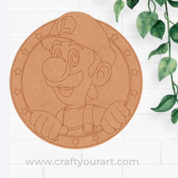 Mario Pre Marked MDF Design 6
