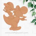 Super Mario Yoshi Pre Marked MDF Design 4