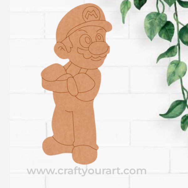Mario Pre Marked MDF Design 1