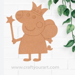 Peppa Pig Pre Marked MDF Design 5