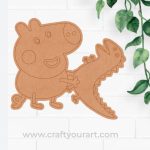 Peppa Pig Pre Marked MDF Design 2