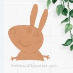 Peppa Pig Pre Marked MDF Design 4