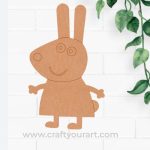 Peppa Pig Pre Marked MDF Design 10
