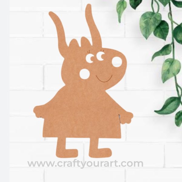 Peppa Pig Pre Marked MDF Design 8