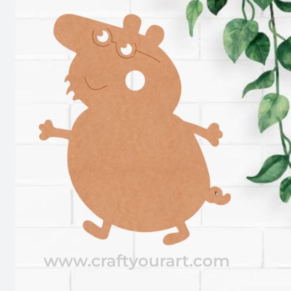 Peppa Pig Pre Marked MDF Design 6