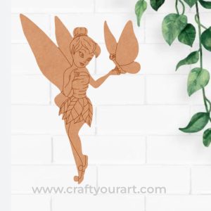 Disney Tinker Bell Fairy Pre Marked MDF Design 1
