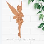 Disney Tinker Bell Fairy Pre Marked MDF Design 2