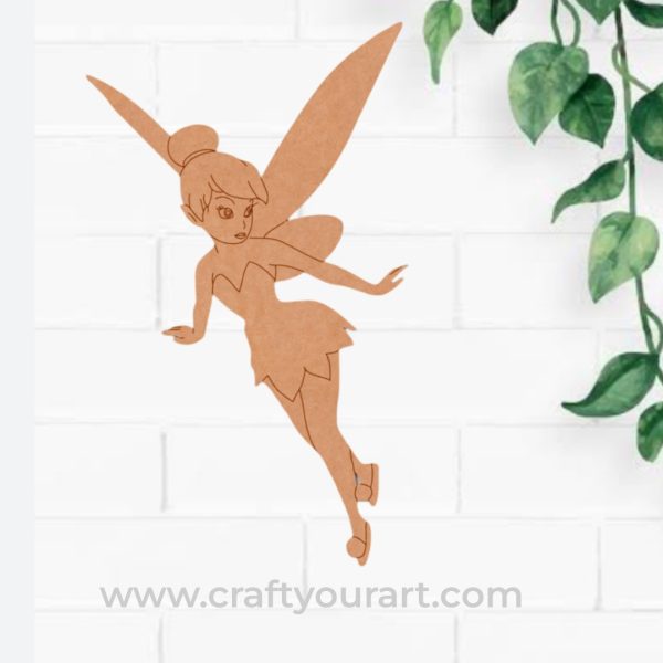 Disney Tinker Bell Fairy Pre Marked MDF Design 3