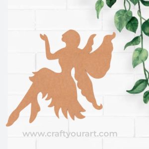 Fairy Cutout MDF Design 1
