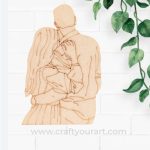 Couple Pre Marked MDF Design 21