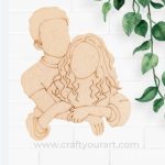 Couple Pre Marked MDF Design 24