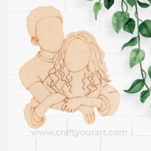 Couple Pre Marked MDF Design 24