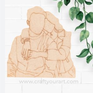 Couple Pre Marked MDF Design 26