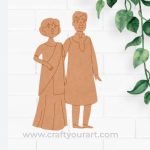Couple Pre Marked MDF Design 9