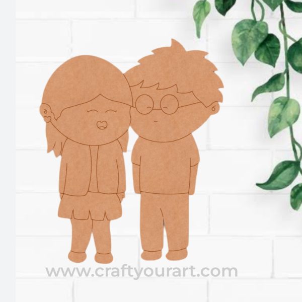 Couple Pre Marked MDF Design 7