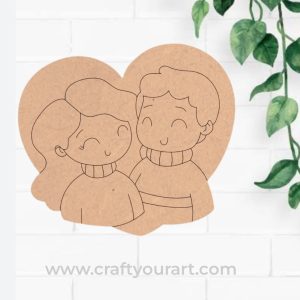 Couple Pre Marked MDF Design 12