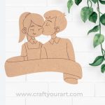 Couple Pre Marked MDF Design 14