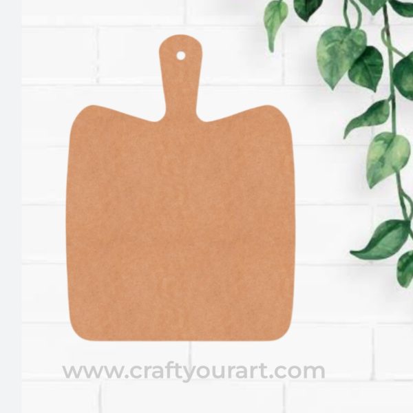 Chopping Board Cutout MDF Design 1