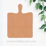 Chopping Board Cutout MDF Design 2