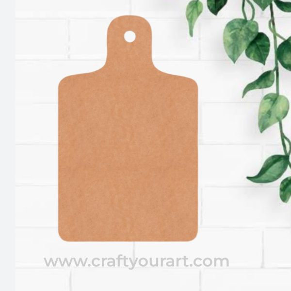 Chopping Board Cutout MDF Design 4