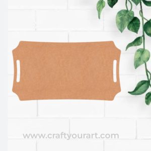Chopping Board Cutout MDF Design 9