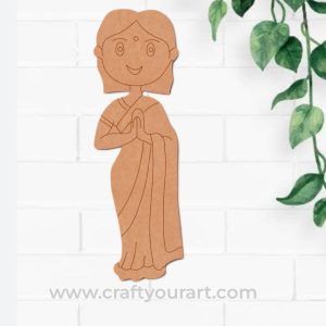 Woman Pre Marked MDF Design 1