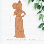 Woman Pre Marked MDF Design 4