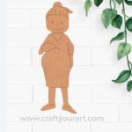 Woman Pre Marked MDF Design 6