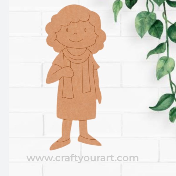 Woman Pre Marked MDF Design 7